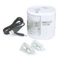 Következő termékkép Asztali élező "PS12-USB", fehér, 2 lyuk, akkumulátor/USB, RAPESCO