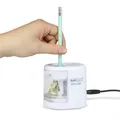 Következő termékkép Asztali élező "PS12-USB", fehér, 2 lyuk, akkumulátor/USB, RAPESCO