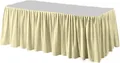 Asztalszoknya (PAP-Airlaid) PREMIUM pezsgő 72cm x 4m [1 db]
