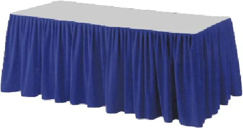 Termék főképe Stolová sukýnka PREMIUM 4 m x 72 cm tmavě modrá [1 ks]