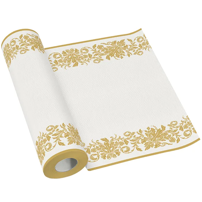 Termék főképe Středový pás PAW AIRLAID 40 cm x 24 m Golden ornament