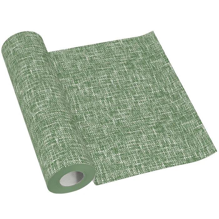 Termék főképe Středový pás PAW AIRLAID 40cm x 24m Linen Structure green