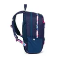Diák hátizsák + tok OXY Sport Flowers Blue