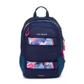Következő termékkép Diák hátizsák + tok OXY Sport Flowers Blue