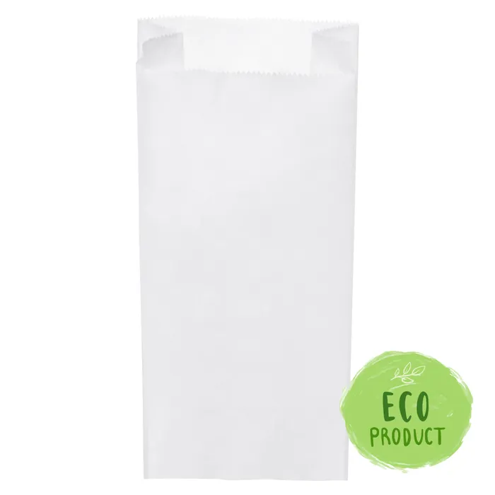 Termék főképe Svačinové papírové sáčky bílé 5 kg (20+7 x 45 cm) [1000 ks]