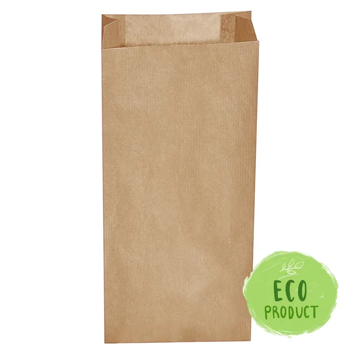 Termék főképe Svačinové papírové sáčky hnědé 5 kg (20+7 x 45 cm) [500 ks]