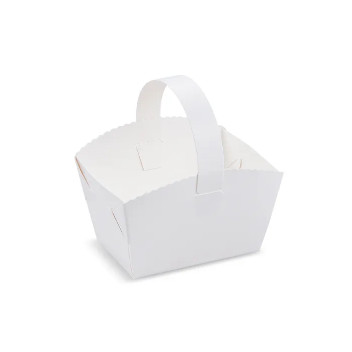 Termék főképe Svatební košíčky s ouškem 10 x 8 x 6 cm [50 ks]