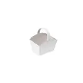 Süteményes kosárka (PAP) fogantyúval 10 x 8 x 6 cm [50 db]