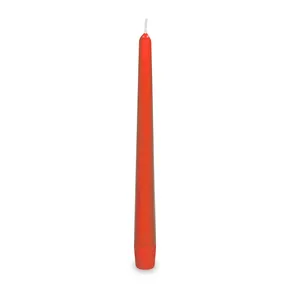 Kúpos gyertya piros átmérő 23 x 245 mm [10 db]