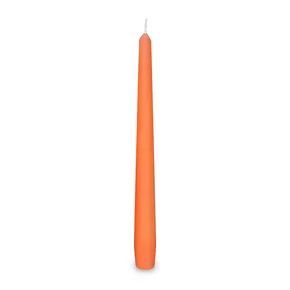 Kúpos gyertya narancs átmérő 23 x 245 mm [10 db]
