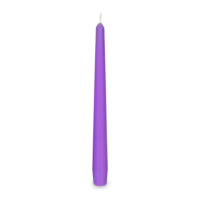 Termék főképe Svíčka kónická 245 mm světle fialová [10 ks]