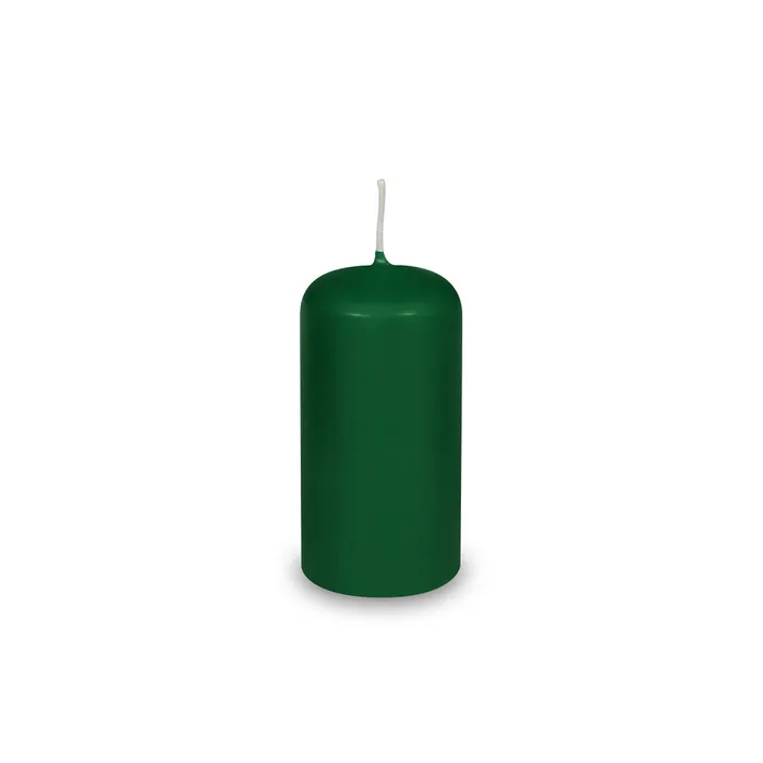 Termék főképe Svíčka válcová průměr 40 x 80 mm tmavě zelená [4 ks]