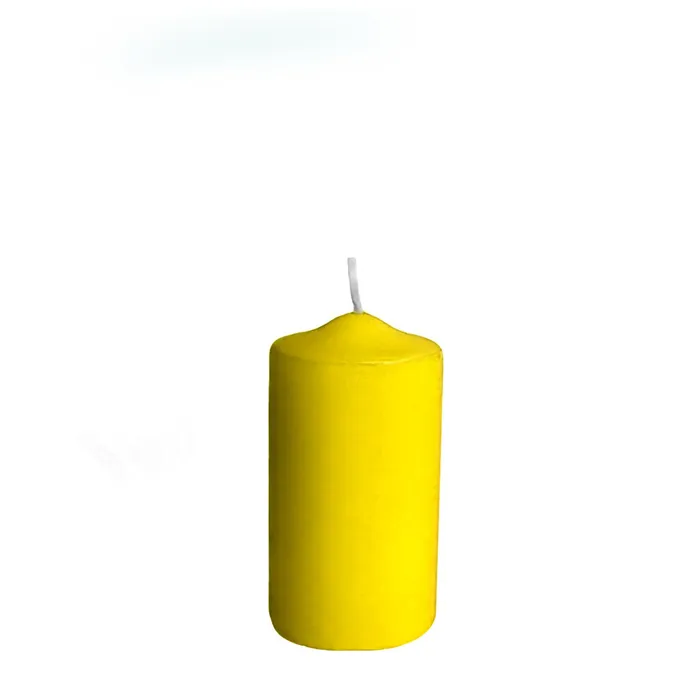 Termék főképe Svíčka válcová průměr 40 x 80 mm žlutá [4 ks]