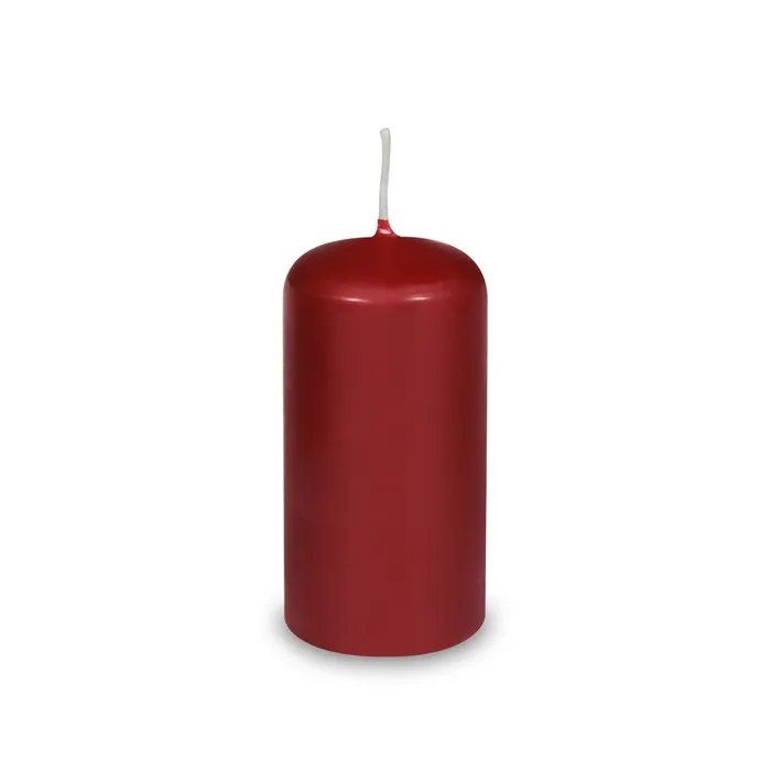 Termék főképe Svíčka válcová průměr 50 x 100 mm bordová [4 ks]