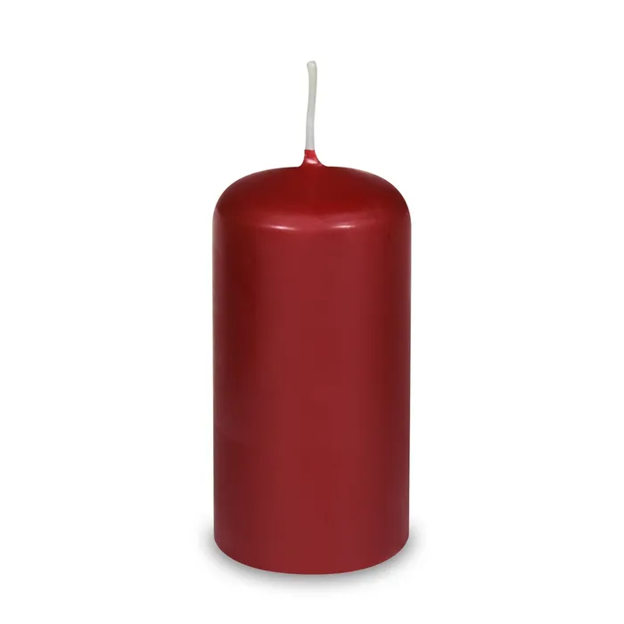 Termék főképe Svíčka válcová průměr 60 x 120 mm bordová [1 ks]