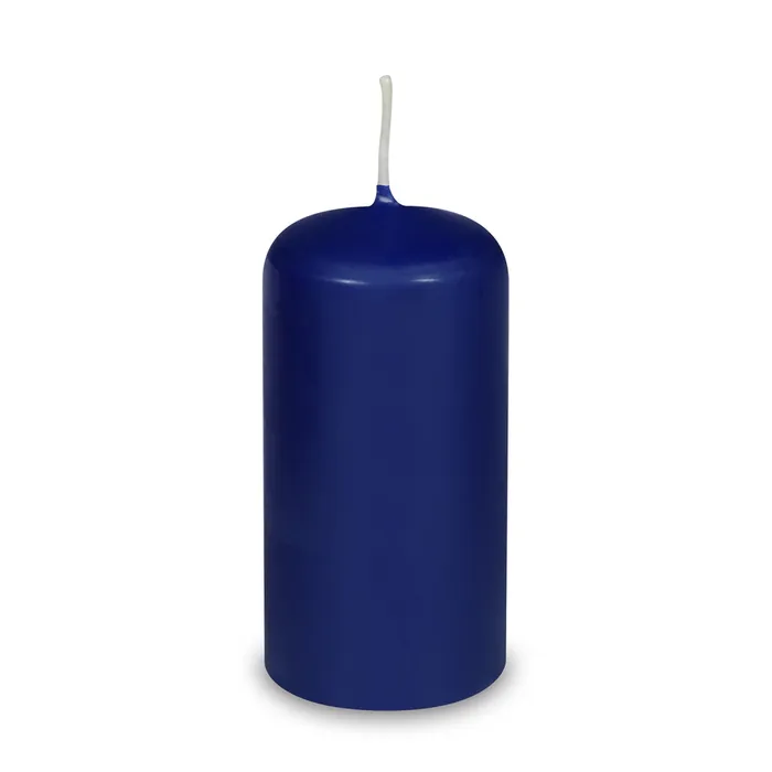 Termék főképe Svíčka válcová průměr 60 x 120 mm tmavě modrá [1 ks]
