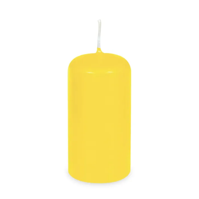 Termék főképe Svíčka válcová průměr 60 x 120 mm žlutá [1 ks]