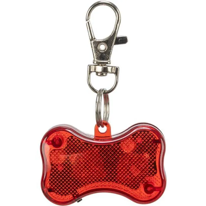 Termék főképe Svítící přívěsek červená kost pro psy 4,5 x 3 cm