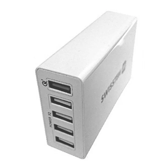 Termék főképe SWISSTEN, Síťový adaptér, 100-240V, 12V, 3000mA, rychlonabíjení, bílý