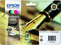 Eredeti Epson tinta C13T16364012, T163640, 16XL, CMYK, 3x6.5/12.9ml, Epson WorkForce WF-