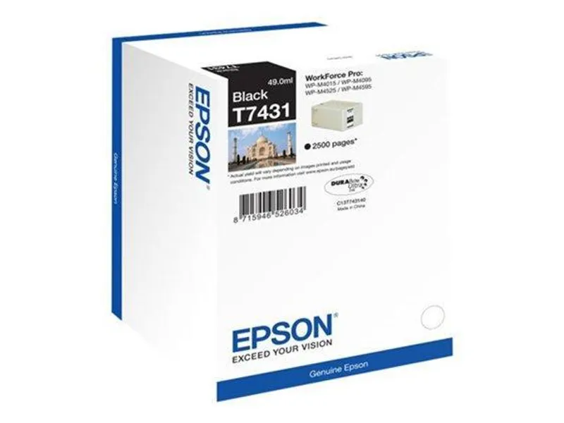 Termék főképe T74314010 Inkjet cart. pro Workforce Pro M4015DN,M4095DN,M4525DNF tiskárny, EPSON Černá, 2