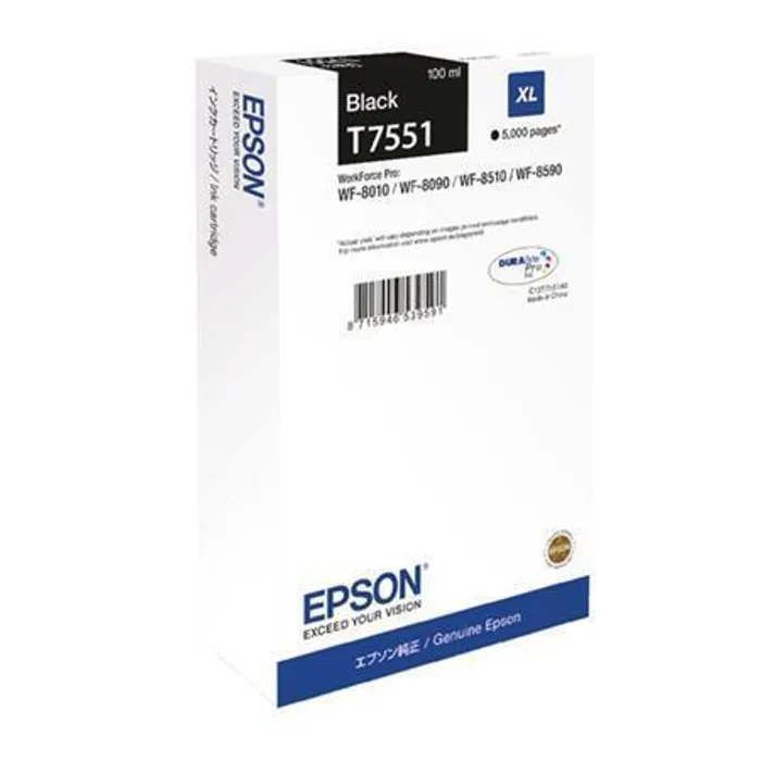 Termék főképe T755140 Inkjet cart. pro WF8590, 8510, 8090 tiskárny, EPSON černá, 100ml