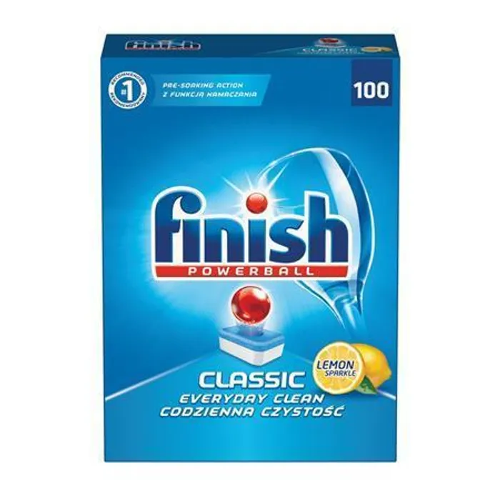 Termék főképe Tablety do myčky "Finish Powerball Classic", citrón, 100 ks