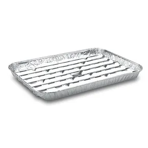 Grill tálca (ALU) szögletes 34 x 22 cm [3 db]
