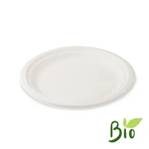 Tányér cukornád átmérő 22cm [50 db]