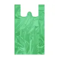 Ingvállas szatyor (HDPE) zöld 30+14 x 50 cm `10kg` [100 ks]
