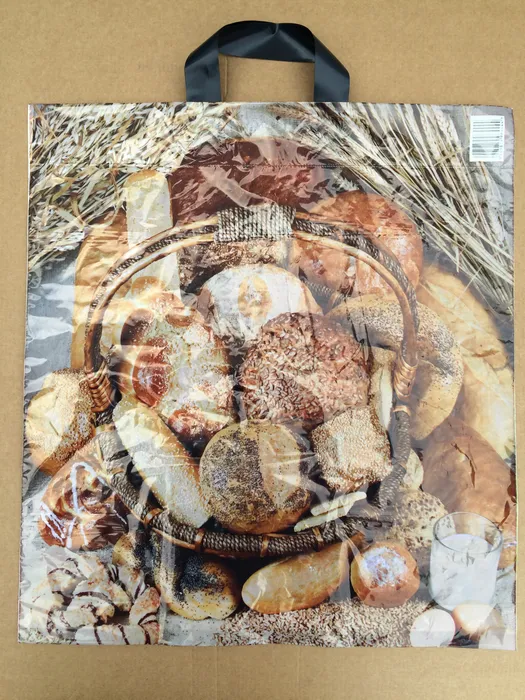 Termék főképe Taška igelitová LDPE foto ucho 46x50+5 cm - pečivo