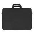 17 laptoptáska, Monte, fekete poliészter, Defender