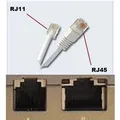 Következő termékkép Telefonkábel, RJ11 M-10m, lapos, fekete, ADSL modemhez, gazdaságos