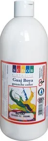 Tempera szín, fehér, 500 ml, südor