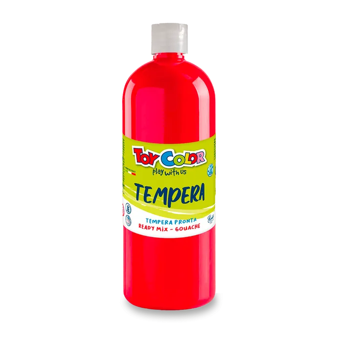Termék főképe Temperová barva PASUTO Toy Color červená 1000 ml