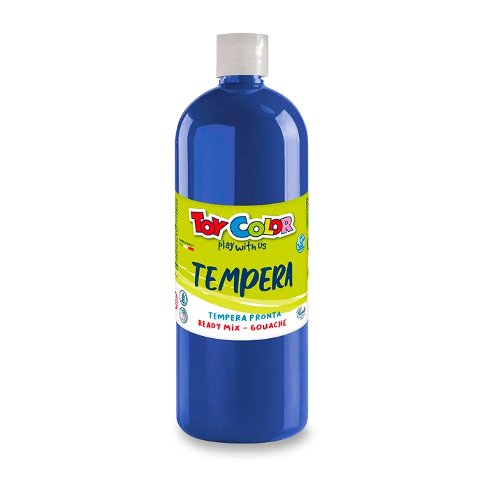 Termék főképe Temperová barva PASUTO Toy Color modrá 1000 ml