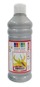 Tempera szín, ezüst, 500 ml, südor