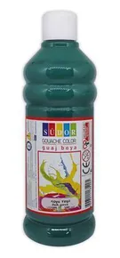 Tempera szín, sötétzöld, 500 ml, südor