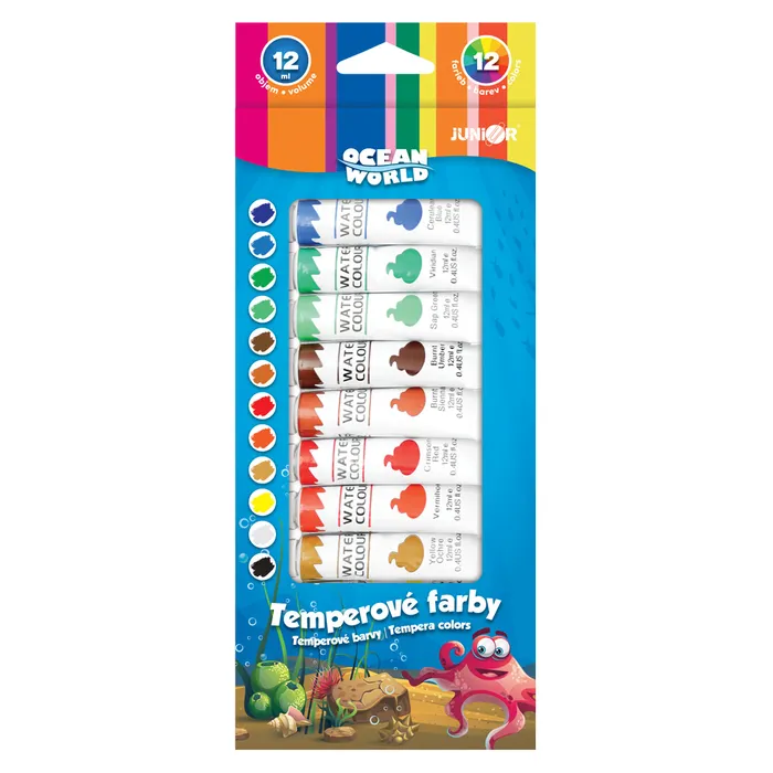 Termék főképe Temperové barvy 12 ml - 12 ks