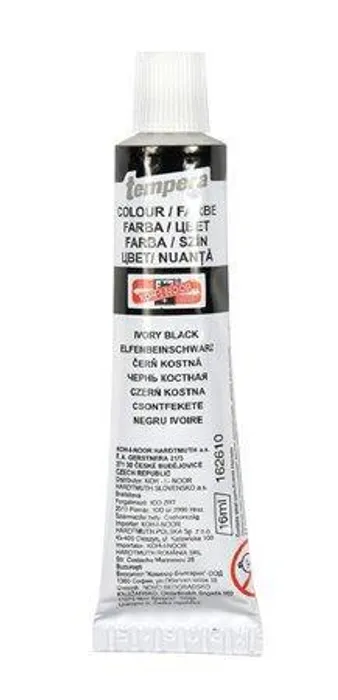 Termék főképe Temperové barvy 16ml - 162610 čerň kostní
