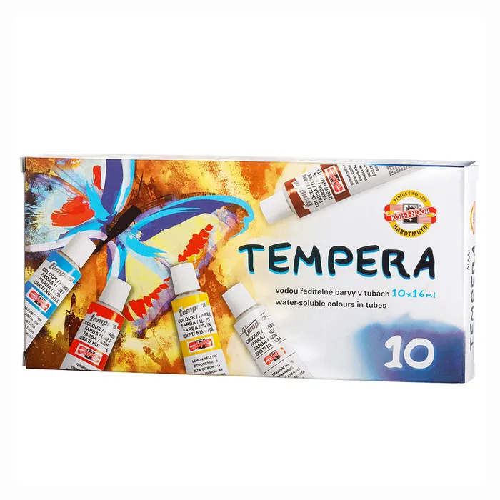 Termék főképe Temperové barvy sada (162548) 10 ks 16 ml