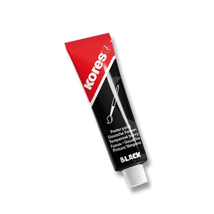 Termék főképe Tempery v tubě Kores Temperas 12 ml,černá