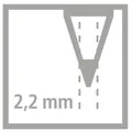 Következő termékkép Vékony ergonomikus grafitceruza jobbkezeseknek STABILO EASYgraph S kék - HB