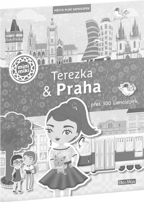 Termék főképe TEREZKA & PRAHA – Město plné samolepek