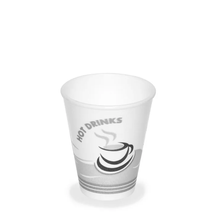 Termék főképe Termo-kelímek s potiskem "HOT DRINKS" 200 ml [50 ks] - polystyrenový