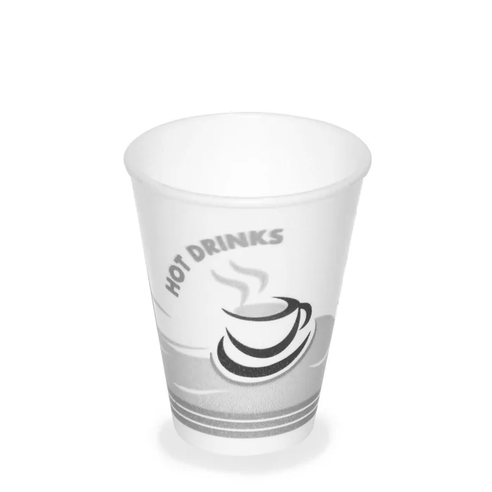 Termék főképe Termo-kelímek s potiskem "HOT DRINKS" 280 ml (0,25 l) [50 ks] - polystyrenový