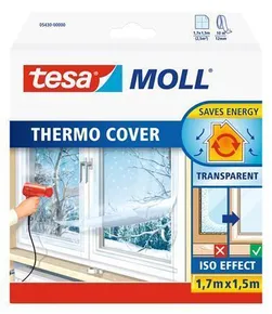 Hőszigetelő fólia ablakokhoz "tesamoll® 5430", 1,5 m x 1,7 m, TESA
