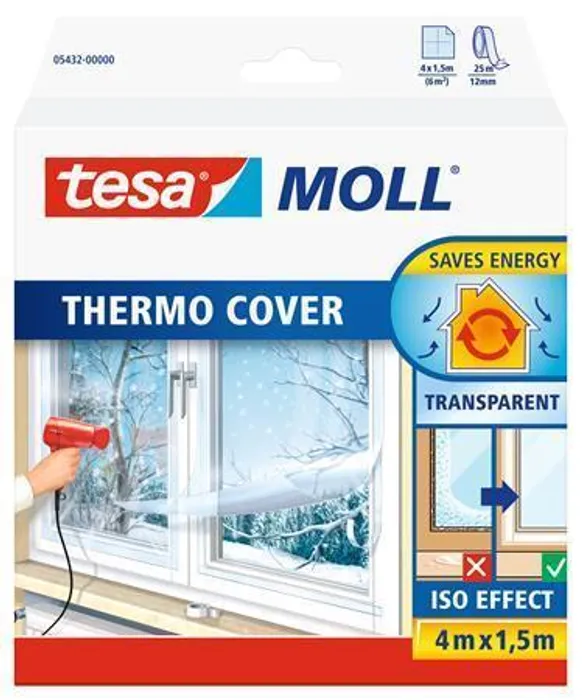 Termék főképe Termoizolační fólie na okna "tesamoll® 5432", 1,5 m x 4 m, TESA