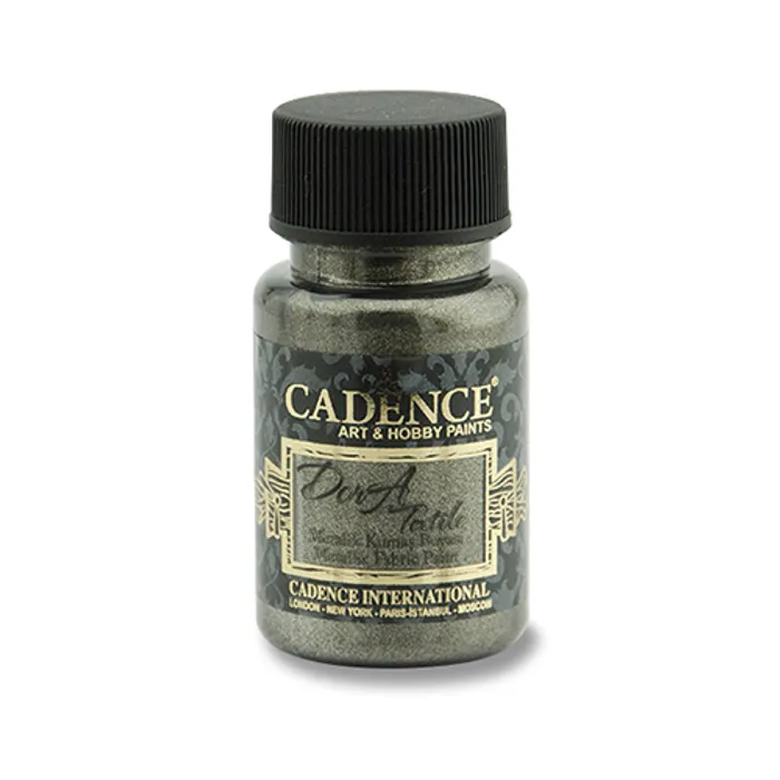 Termék főképe Textilní barva Cadence Dora Textile, met. antracitová, 50 ml