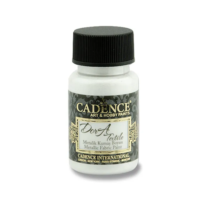 Termék főképe Textilní barva Cadence Dora Textile, met. perleťová, 50 ml